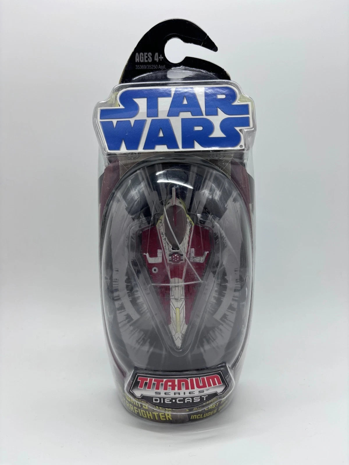 Titanium Series Obi Wan's Jedi Starfighter Die Cast Ship, 2009