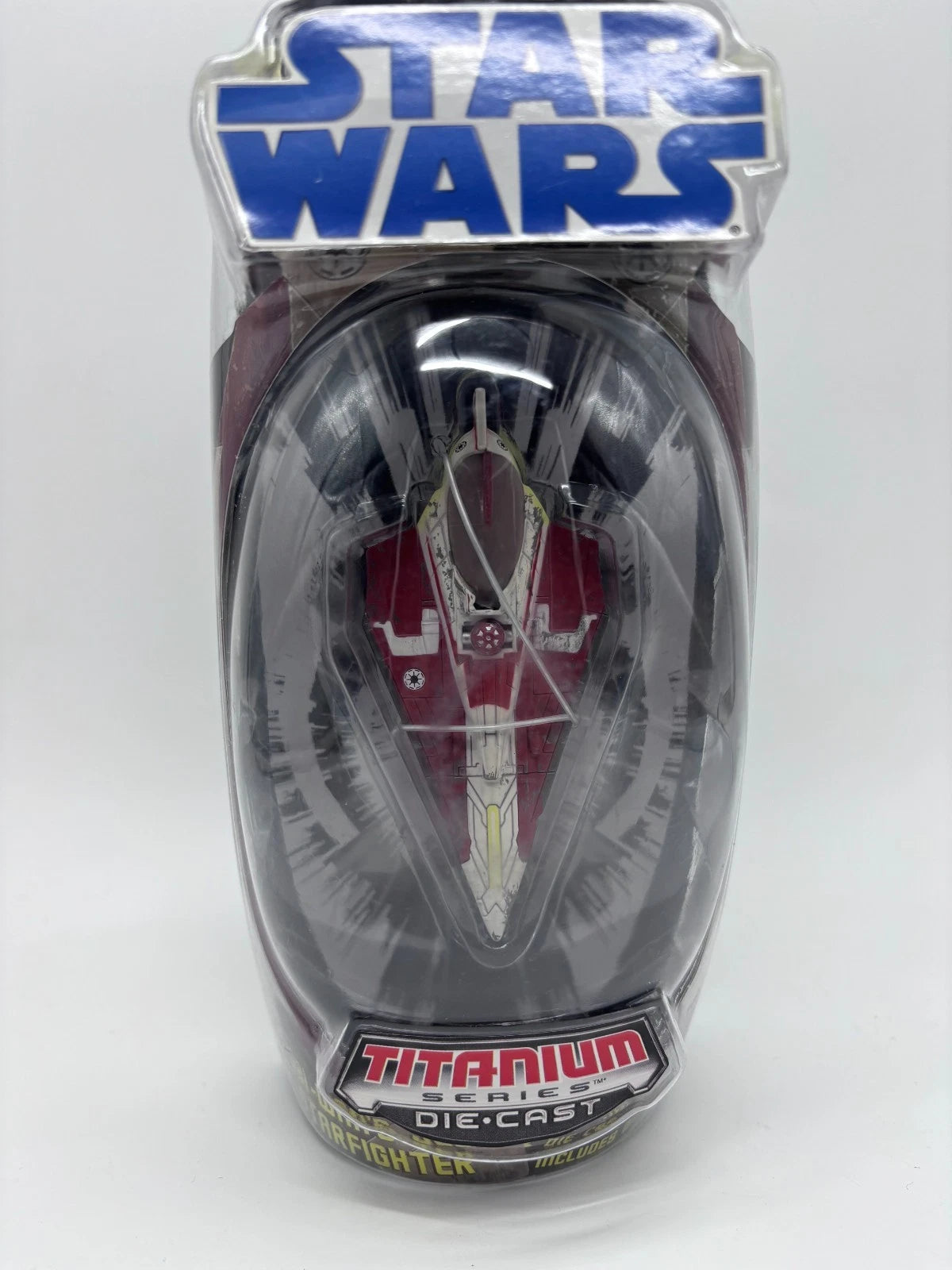Titanium Series Obi Wan's Jedi Starfighter Die Cast Ship, 2009
