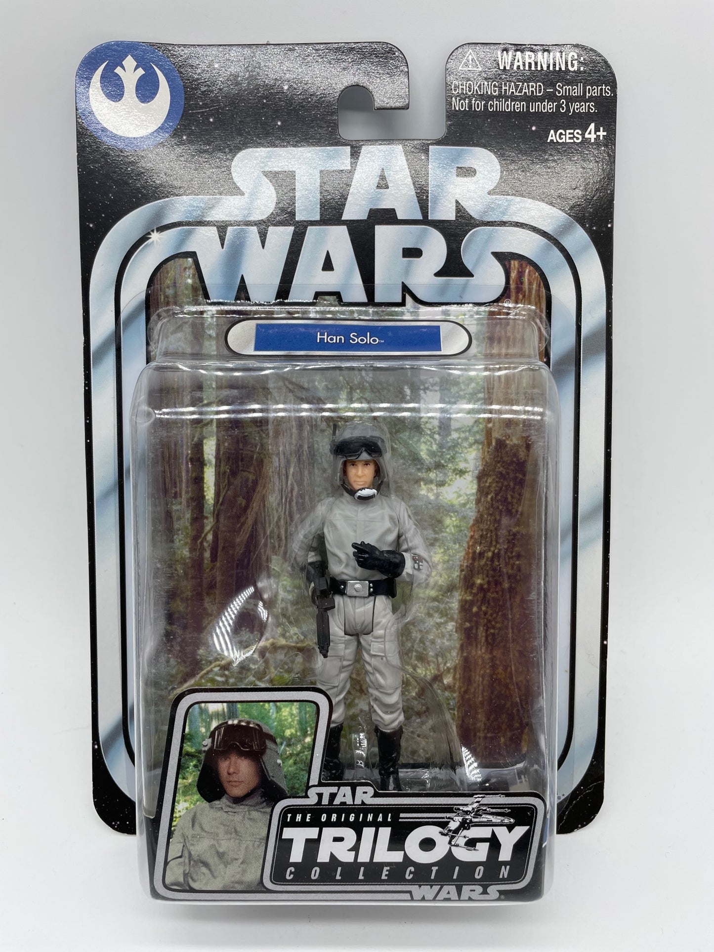 Original Trilogy Collection Han Solo AT-ST Driver Figure, Hasbro 2004
