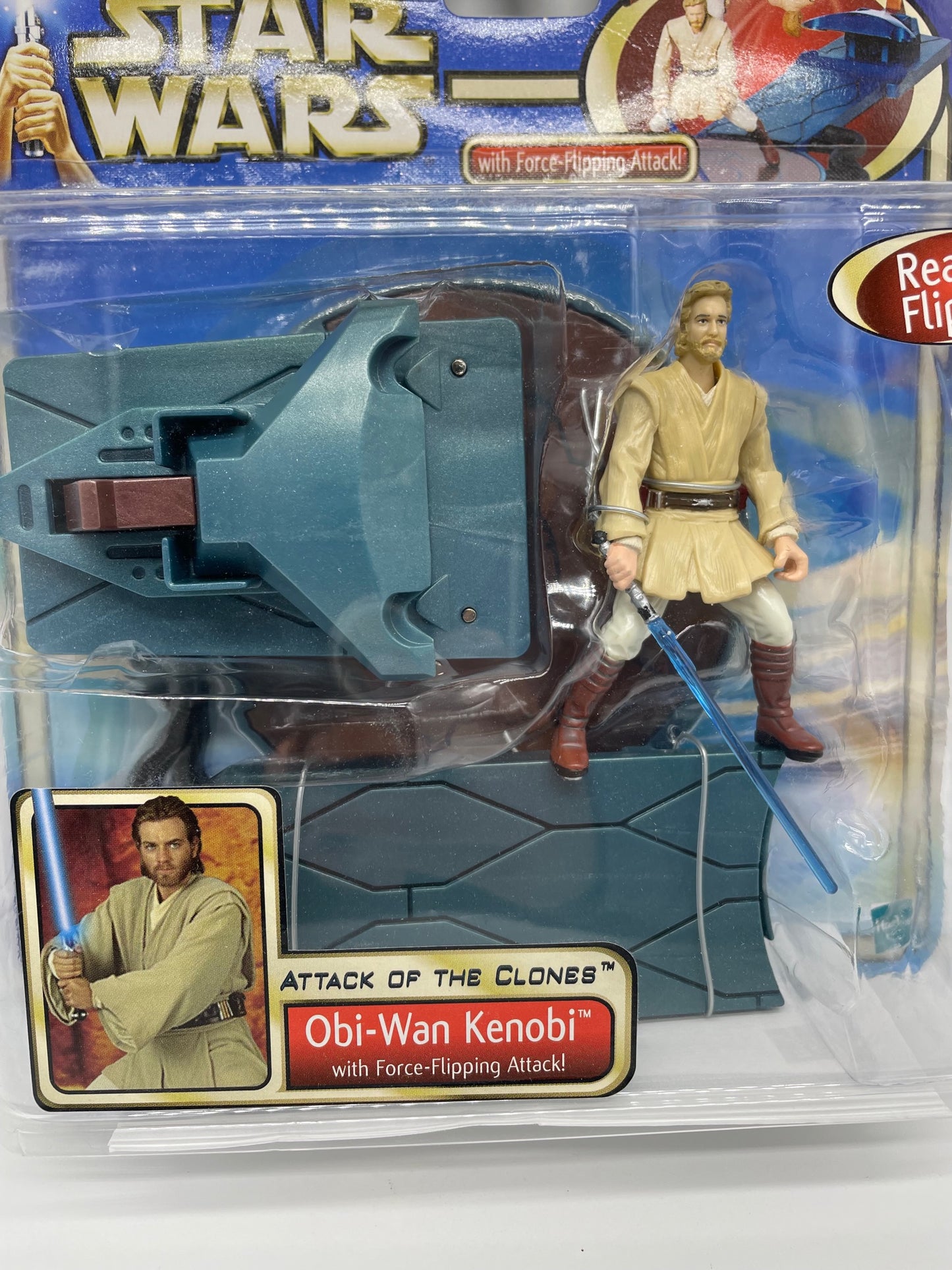 Attack of the Clones Obi Wan Kenobi Deluxe Figure Set, Hasbro 2002