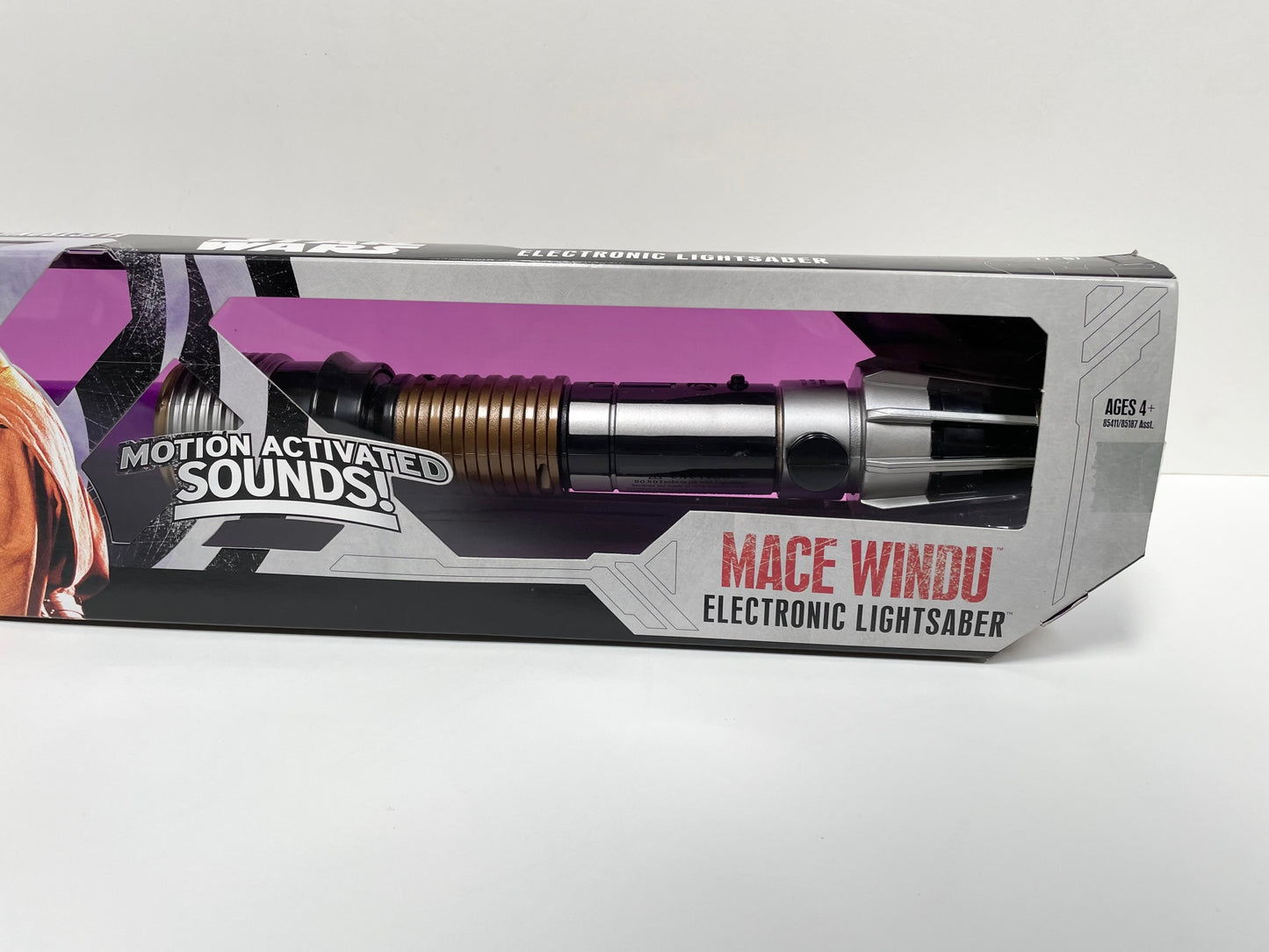 30th Anniversary Mace Windu Electronic Lightsaber, Hasbro 2007